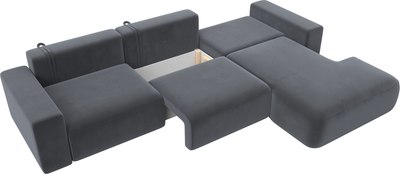 Диван угловой Лига Диванов Лига-036 Классик Лонг правый / 121395