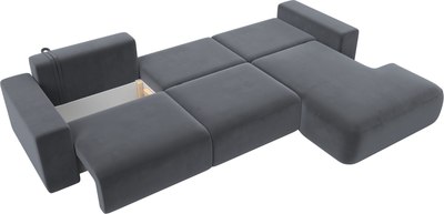 Диван угловой Лига Диванов Лига-036 Классик Лонг правый / 121395