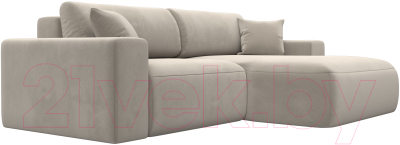 Диван угловой Лига Диванов Лига-036 Классик правый / 121364