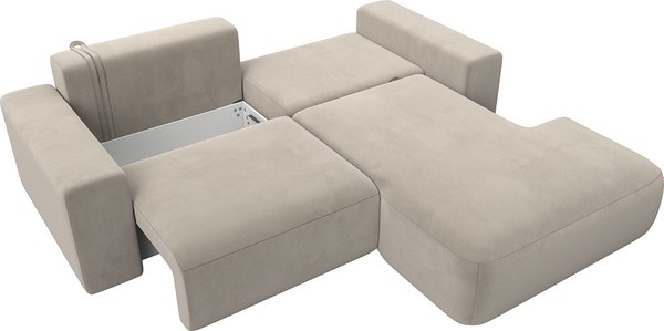 Диван угловой Лига Диванов Лига-036 Классик правый / 121364