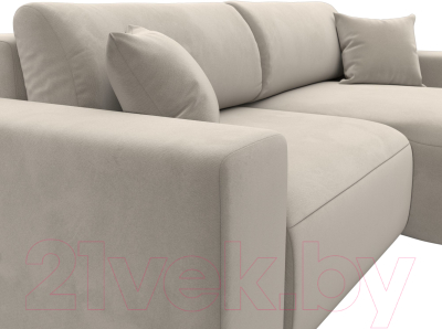 Диван угловой Лига Диванов Лига-036 Классик правый / 121364