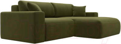 Диван угловой Лига Диванов Лига-036 Классик правый / 121368