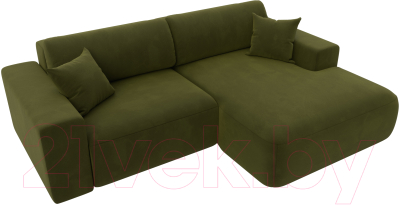 Диван угловой Лига Диванов Лига-036 Классик правый / 121368
