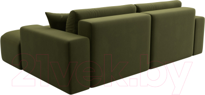 Диван угловой Лига Диванов Лига-036 Классик правый / 121368