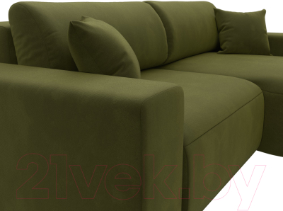 Диван угловой Лига Диванов Лига-036 Классик правый / 121368