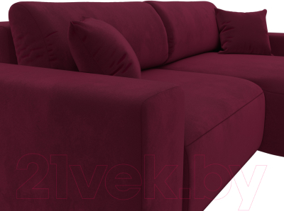 Диван угловой Лига Диванов Лига-036 Классик правый / 121369