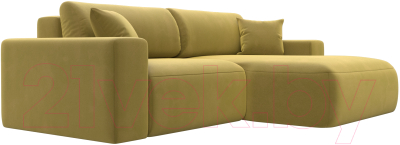 Диван угловой Лига Диванов Лига-036 Классик правый / 121370