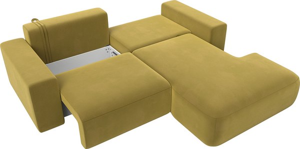 Диван угловой Лига Диванов Лига-036 Классик правый / 121370