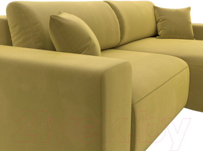 Диван угловой Лига Диванов Лига-036 Классик правый / 121370