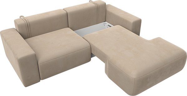 Диван угловой Лига Диванов Лига-036 Классик правый / 121373