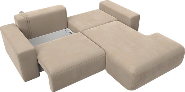 Диван угловой Лига Диванов Лига-036 Классик правый / 121373