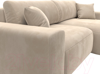 Диван угловой Лига Диванов Лига-036 Классик правый / 121373