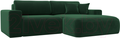 Диван угловой Лига Диванов Лига-036 Классик правый / 121376 - фото