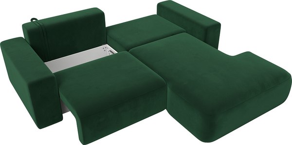 Диван угловой Лига Диванов Лига-036 Классик правый / 121376