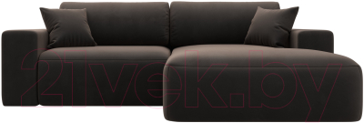Диван угловой Лига Диванов Лига-036 Классик правый / 121377
