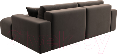 Диван угловой Лига Диванов Лига-036 Классик правый / 121377