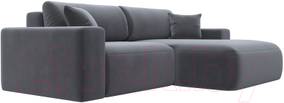 Диван угловой Лига Диванов Лига-036 Классик правый / 121378