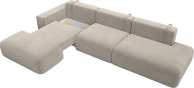 Диван угловой Лига Диванов Лига-036 Модерн Лонг левый / 121415L