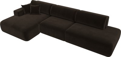 Диван угловой Лига Диванов Лига-036 Модерн Лонг левый / 121417L