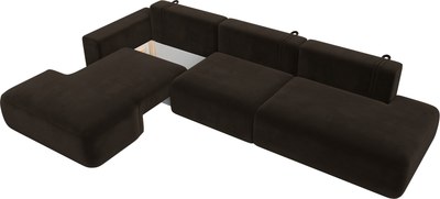 Диван угловой Лига Диванов Лига-036 Модерн Лонг левый / 121417L