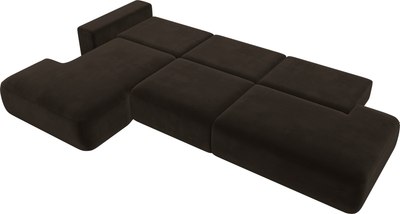 Диван угловой Лига Диванов Лига-036 Модерн Лонг левый / 121417L