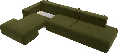 Диван угловой Лига Диванов Лига-036 Модерн Лонг левый / 121419L