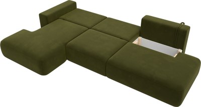 Диван угловой Лига Диванов Лига-036 Модерн Лонг левый / 121419L