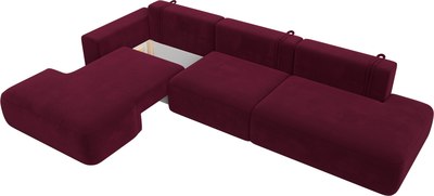 Диван угловой Лига Диванов Лига-036 Модерн Лонг левый / 121420L