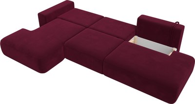 Диван угловой Лига Диванов Лига-036 Модерн Лонг левый / 121420L