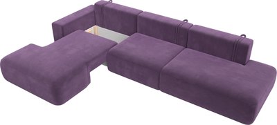 Диван угловой Лига Диванов Лига-036 Модерн Лонг левый / 121423L