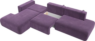 Диван угловой Лига Диванов Лига-036 Модерн Лонг левый / 121423L