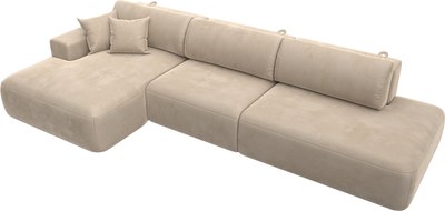 Диван угловой Лига Диванов Лига-036 Модерн Лонг левый / 121424L