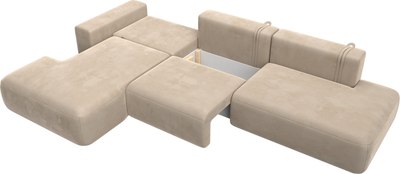 Диван угловой Лига Диванов Лига-036 Модерн Лонг левый / 121424L