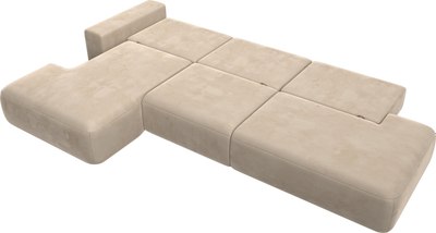 Диван угловой Лига Диванов Лига-036 Модерн Лонг левый / 121424L