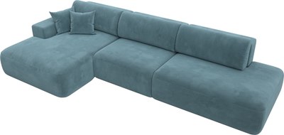Диван угловой Лига Диванов Лига-036 Модерн Лонг левый / 121425L