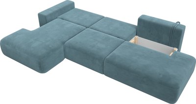 Диван угловой Лига Диванов Лига-036 Модерн Лонг левый / 121425L