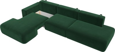 Диван угловой Лига Диванов Лига-036 Модерн Лонг левый / 121427L