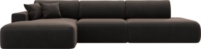 Диван угловой Лига Диванов Лига-036 Модерн Лонг левый / 121428L