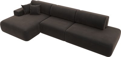 Диван угловой Лига Диванов Лига-036 Модерн Лонг левый / 121428L