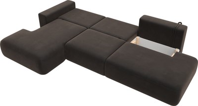 Диван угловой Лига Диванов Лига-036 Модерн Лонг левый / 121428L