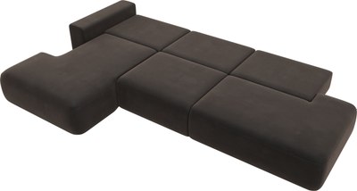 Диван угловой Лига Диванов Лига-036 Модерн Лонг левый / 121428L