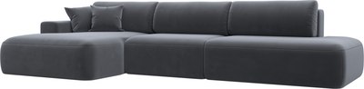 Диван угловой Лига Диванов Лига-036 Модерн Лонг левый / 121429L - фото