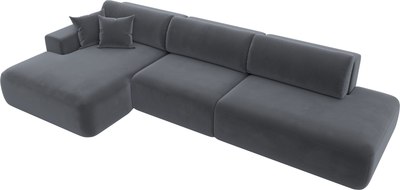 Диван угловой Лига Диванов Лига-036 Модерн Лонг левый / 121429L