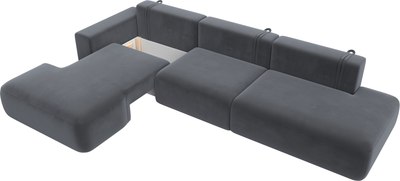 Диван угловой Лига Диванов Лига-036 Модерн Лонг левый / 121429L