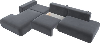 Диван угловой Лига Диванов Лига-036 Модерн Лонг левый / 121429L