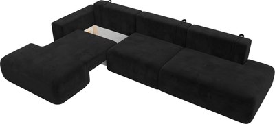 Диван угловой Лига Диванов Лига-036 Модерн Лонг левый / 121431L