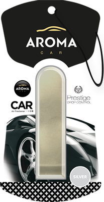 Ароматизатор автомобильный Aroma Car Prestige Drop Control Silver - фото