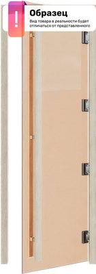 Стеклянная дверь для бани/сауны Doorwood Легенда 70x190 / DW03599 - фото