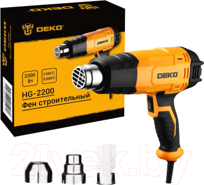 Строительный фен Deko HG-2200 / 083-1012 - фото