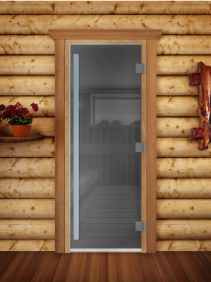 Стеклянная дверь для бани/сауны Doorwood Престиж 70x190 / DW03502